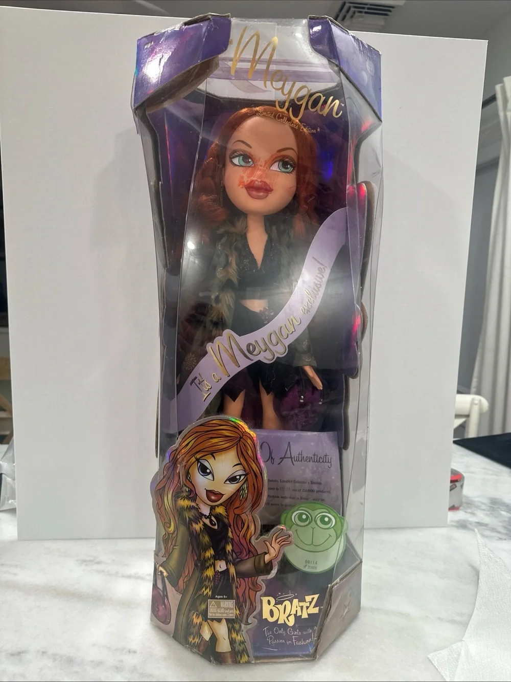 Bratz Meygan Limited Edition Fashion Doll - Authenticity #0114